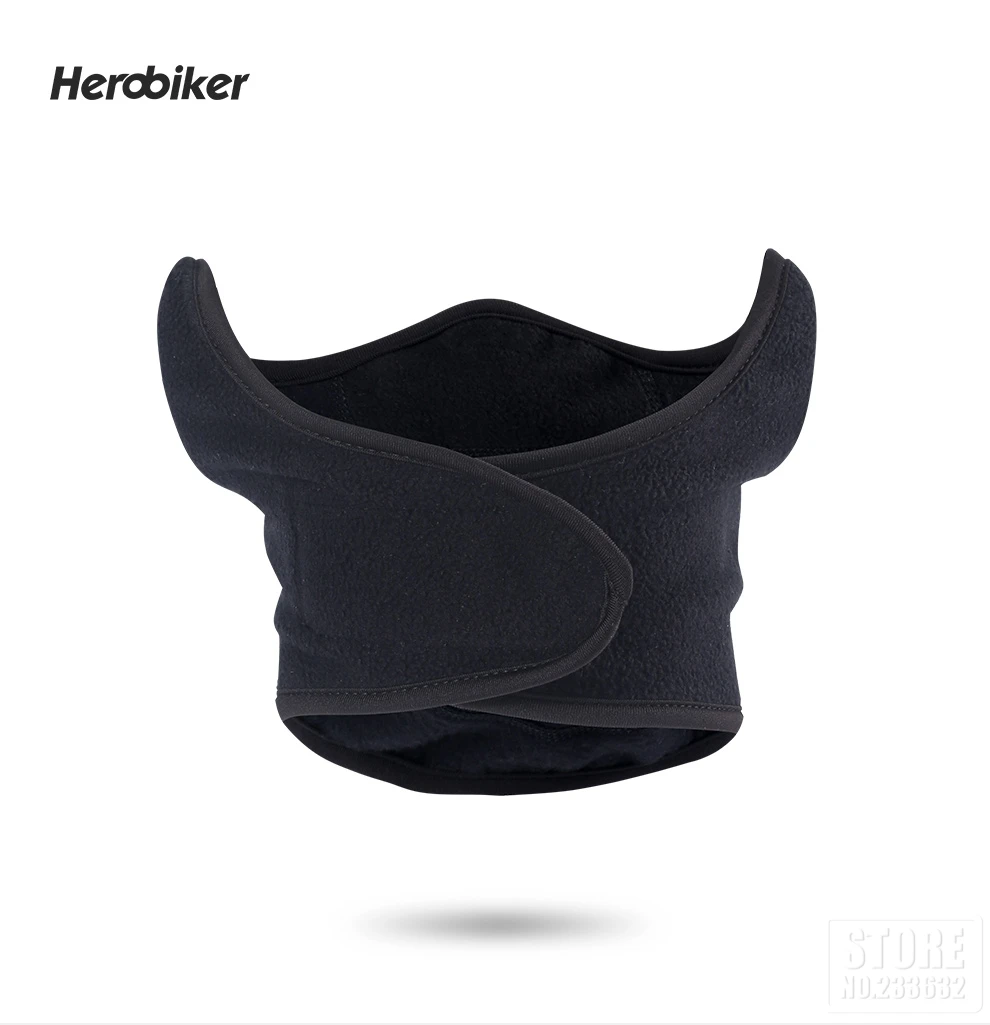 HEROBIKER мотоциклетная маска ветрозащитная мотоциклетная велосипедная маска мотоциклетная теплая маска для лица черная Балаклава