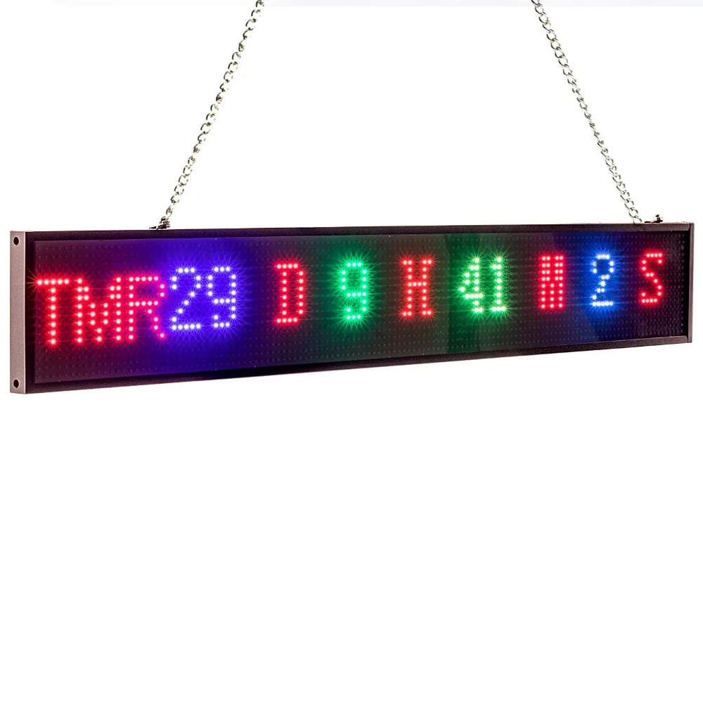 P5 82 см 12 В SMD2121 RGB знак полноцветный Автомобильный светодиодный дисплей Панель