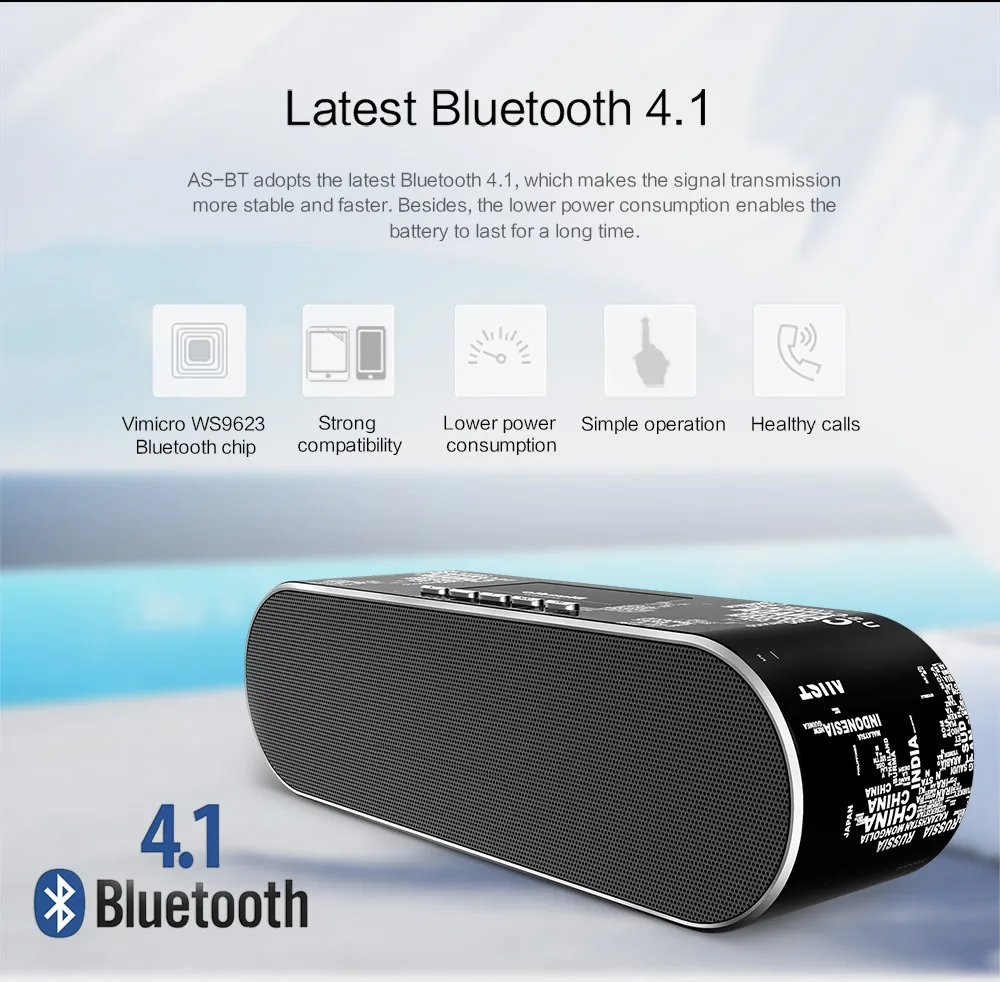 Горячей Продажи Bluedio КАК Оригинальные Bluetooth Mini Speaker Беспроводной Моды Стерео Громкоговоритель Для Xiaomi Телефон