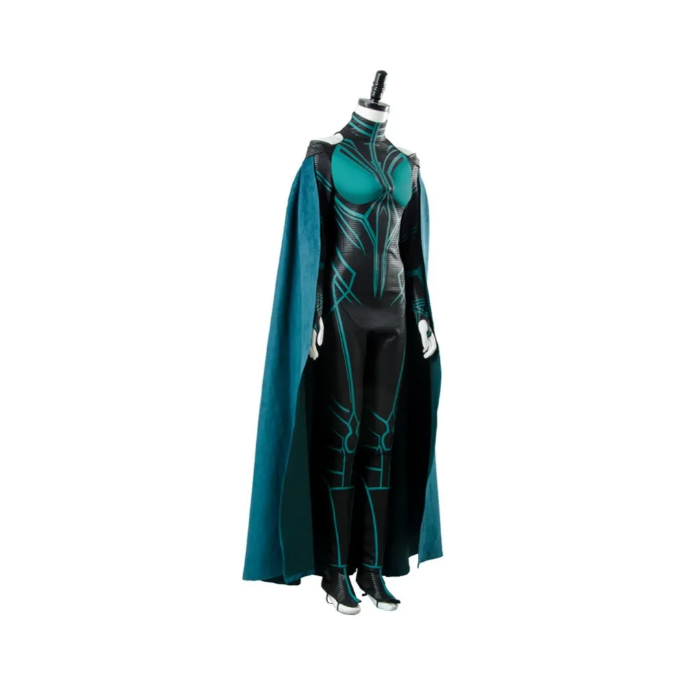 Thor 3 Ragnarok Goddess Of Death Hela Cosplay Outfit Costume Jumpsuits With Robe Sets Halloween Carnival | Тематическая одежда и