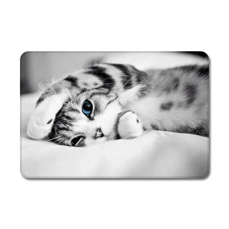 Sweet Kitty Pet Cat Animals Cool Designs Nature Rubber Table Mouse Pad Laptop Computer Enclosure Mousepad Mat | Компьютеры и офис