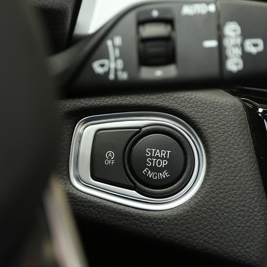 ABS хромированное пусковое кольцо двигателя Накладка для BMW 3 серии f30 2013 2014 2015
