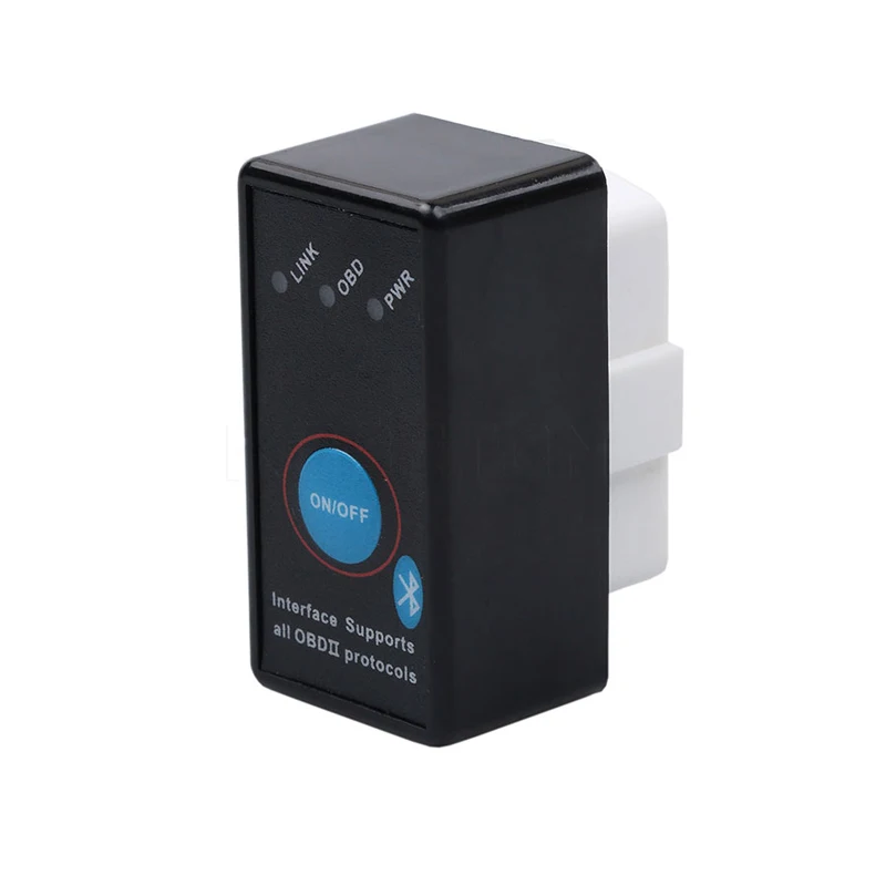 Лучшее Качество V1.5 Супер Мини ELM327 Bluetooth OBD2 CAN BUS OBDII Диагностический Сканер ELM 327