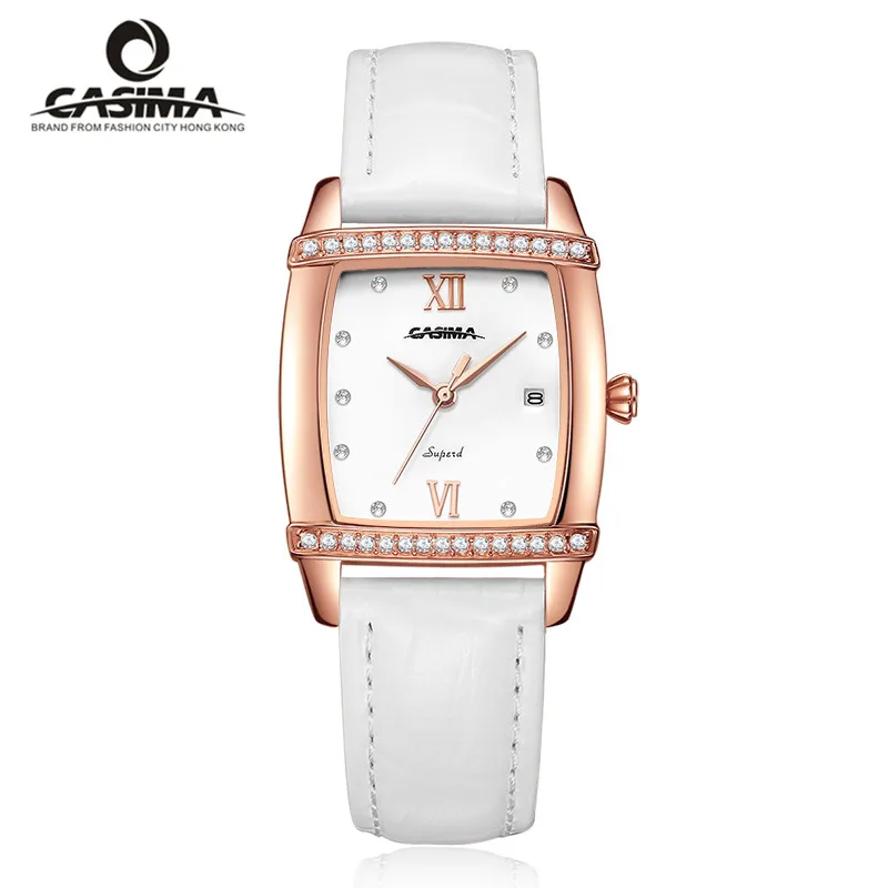 Новые роскошные Брендовые женские квадратные часы со стразами Набор браслетов