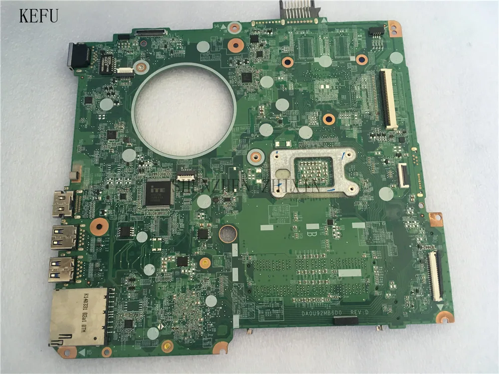 KEFU для hp pavilion 15 N материнская плата ноутбука 737140 501 001 с A8 4555U ЦП тест