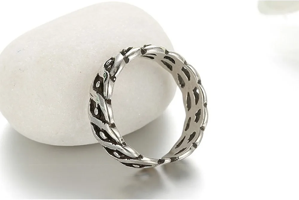 Chandler New Antique Classical Link Chain Design Ring For Women Men Tail Justable Chic Turkish Luxury | Украшения и аксессуары