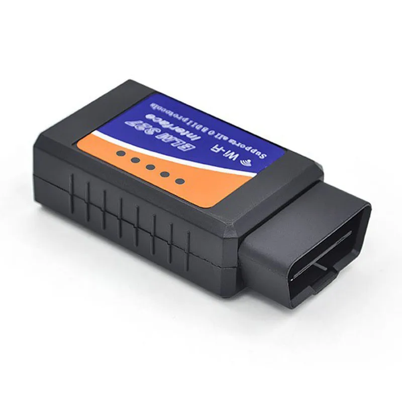ELM327 wifi OBD2 сканер OBD II диагностический инструмент V1.5 wifi ELM327 беспроводной считыватель кода OBD поддерживает и Android, и IOS