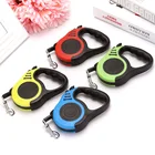 Автоматический гибкий поводок для собак DL602, выдвижная веревка для малых и средних питомцев, щенков, кошек