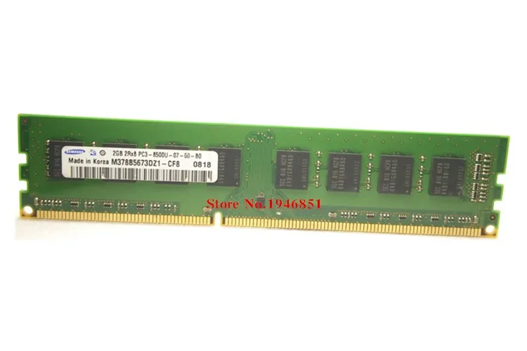 Samsung настольная память оригинальная DDR3 2 ГБ 4 ГБ 1066 МГц 2G PC3-8500U ПК ram 1066 8500