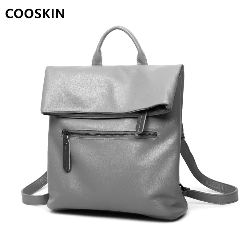 2017 vintage casual leather Backpacks high quality School Bags Students For Teenagers Girls Ladies Women's Travel Bag | Багаж и сумки
