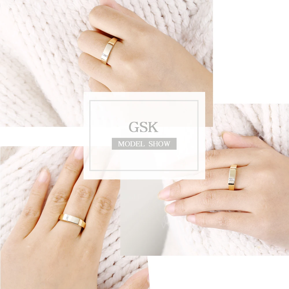 Ювелирные изделия с бриллиантами GemStoneKing, 10 к, твердое желтое золото, мужские 0,08 Cttw, натуральный белый бриллиант, обручальное юбилейное кольцо
