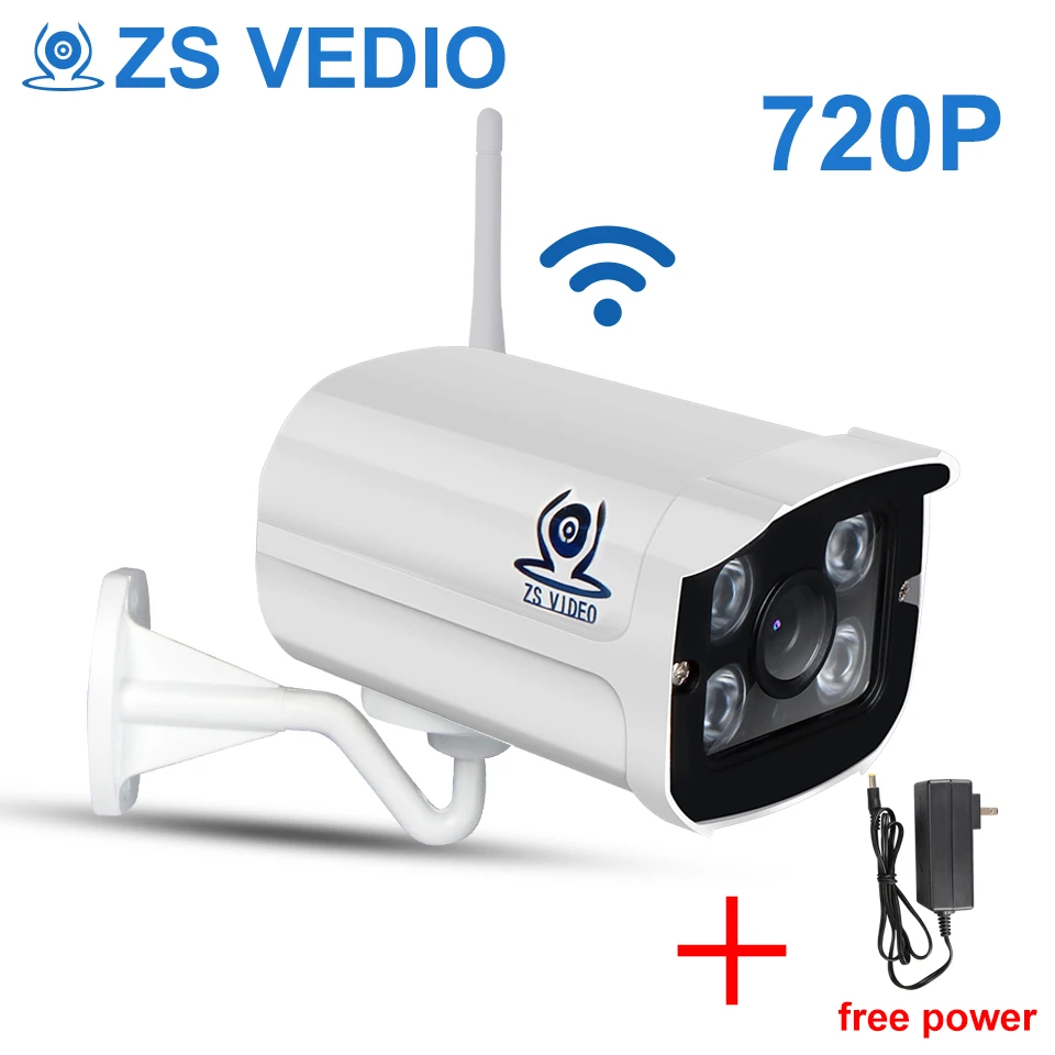 ZSVEDIO камеры наблюдения IP камера Onvif Wi Fi IP66 HD 720P ИК Инфракрасное Ночное Видение