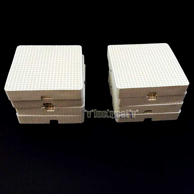 6 шт. квадратные сотовые обжимные лотки для стоматологической лаборатории с 20