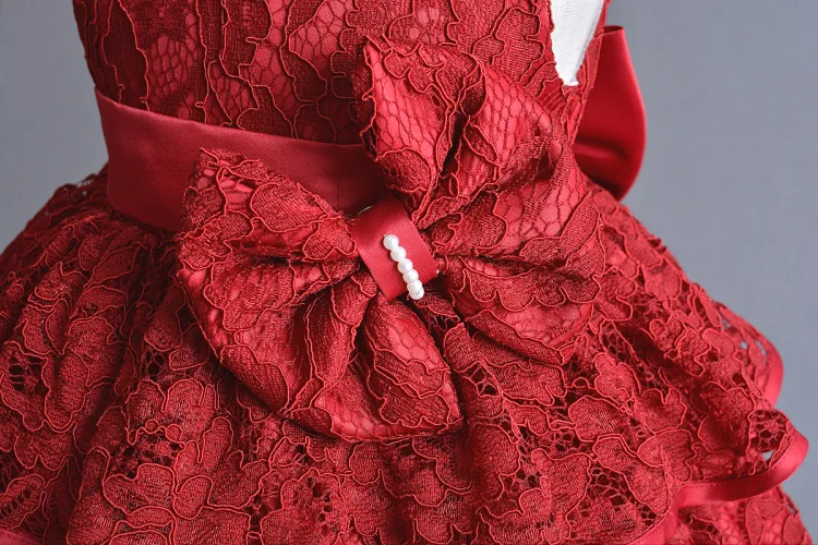 Baby Girl Dresses for 1 Year Old Birthday Bow Party Wear Vestido 2022 Infant Toddler Girls Clothes 0-24 Month RBF174021 | Детская одежда