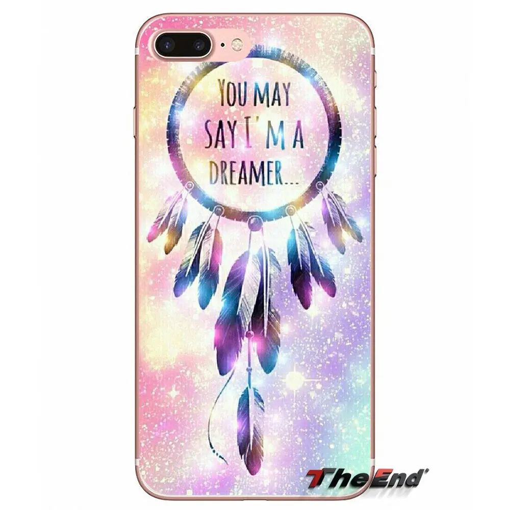 Ловец снов цветка TPU чехол для Samsung Galaxy S2 S3 S4 S5 Mini S6 S7 Edge S8 S9 плюс Примечание 2 3 4 5 8