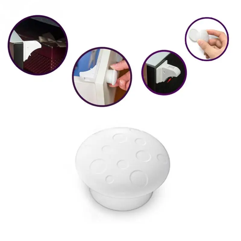 Популярный Магнитный детский шкаф безопасности замки Детские магнитные ящики