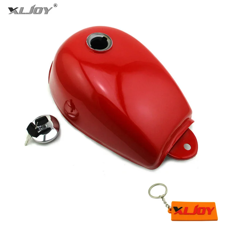 XLJOY Красный Топливный Бензобак с крышкой топливного бака ключ для Honda Monkey Z50 Z50A Z50J
