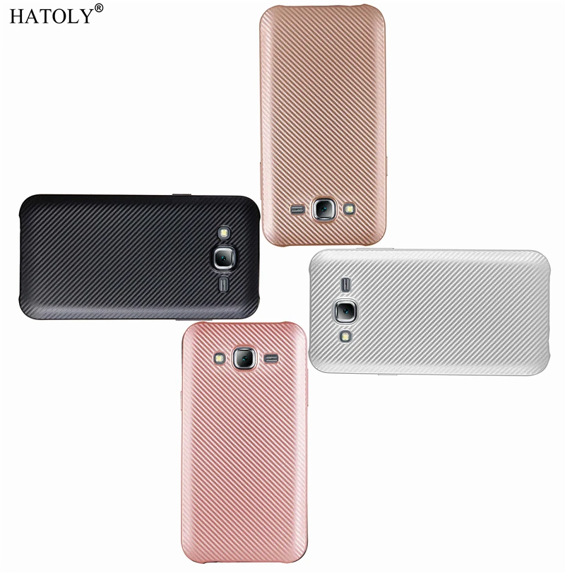HATOLY For Fundas Samsung Galaxy J7 Neo Case J701F/DS Ultra-thin Soft TPU Carbon Fiber Back Cover for Nxt Core |