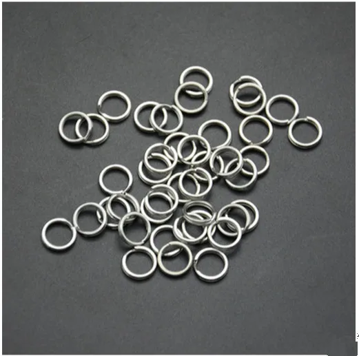 Castfun 100pcs/lot Stainless Steel Split Rings For Hard Bait Minnow Crank Stik Popper &amp Metal Jig Fishing lures | Спорт и