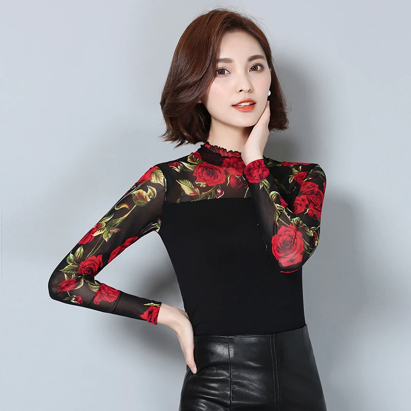 Новинка 2018 модная женская блузка на осень и зиму Женская Базовая рубашка в