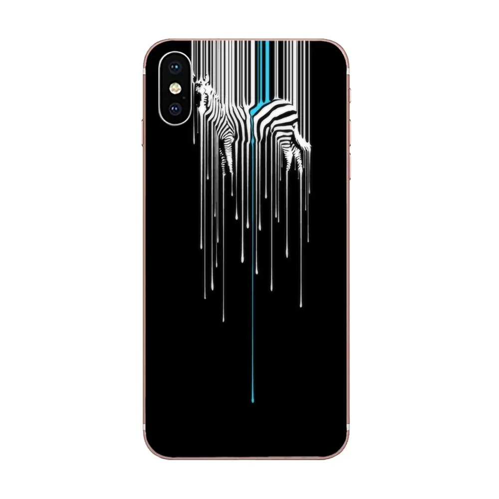 Стильный дизайн для HTC 530 626 628 630 816 820 One A9 M7 M8 M9 M10 E9 U11 Moto G G2 G3 G4 G5 G6 G7 Zebra Stripe Top Detailed |