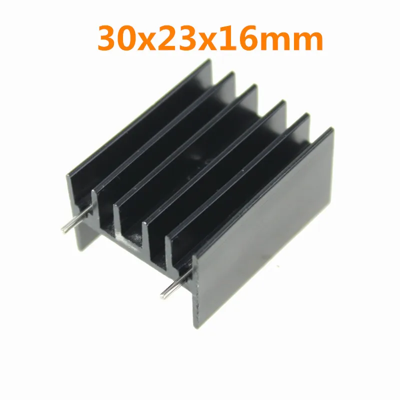 10 шт./лот 30x23x16 мм MTDA7294L298 IC Радиатор с иглой радиатор черный анодированный|heatsink