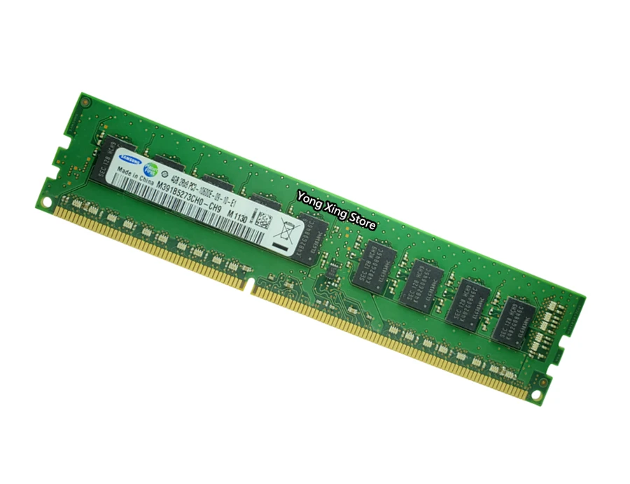 Samsung DDR3 4 Гб Серверная память 1333 МГц чистая ECC UDIMM рабочая станция ram 2RX8 PC3-10600E 10600 небуферизированная