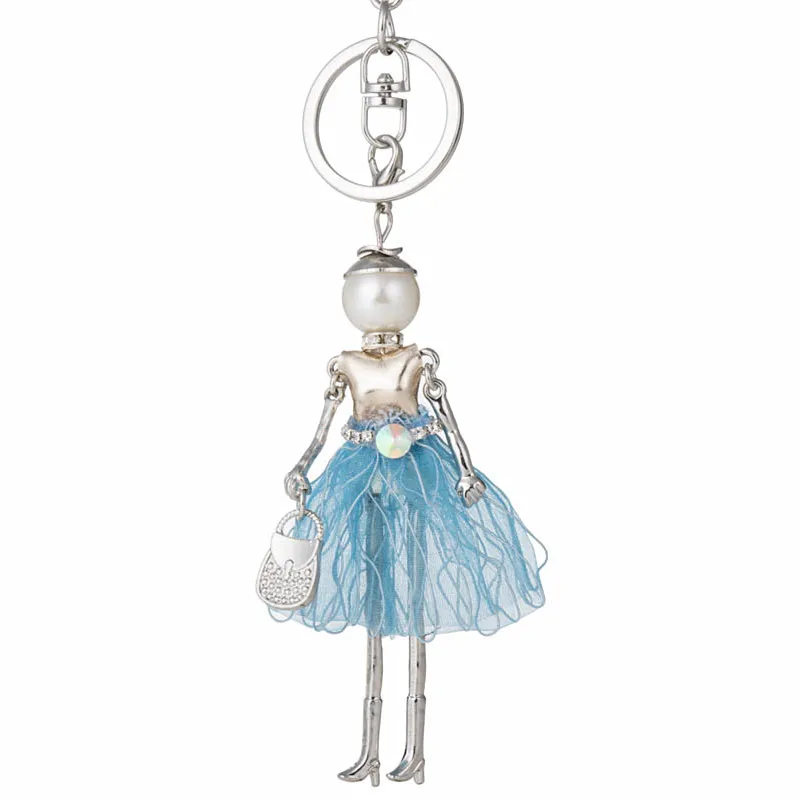 HOCOLE хит женское милое платье принцессы сумка кукла брелок для девочки