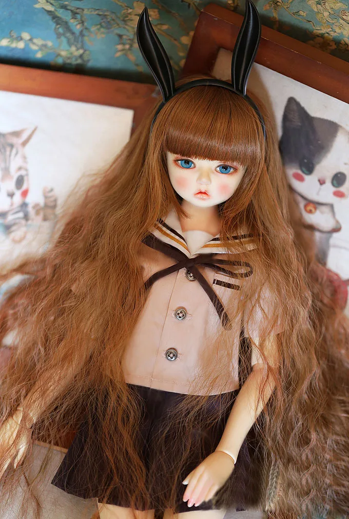 Головной убор BJD для мужчин и женщин подходит 1/3 1/4 1/6 SD MSD кошачьего ушей кролика