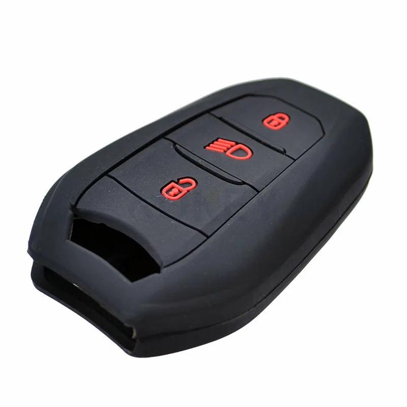 Силиконовый пульт дистанционного ключа чехол для Peugeot 208 308 508 3008 5008 Citroen C4 DS3 DS5 DS6 Fob