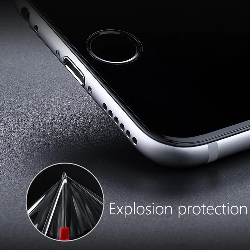 Chyi Защитная пленка для iPhone 7 Plus 3D Мягкие Anti-Explosion полный охват защита экрана 2