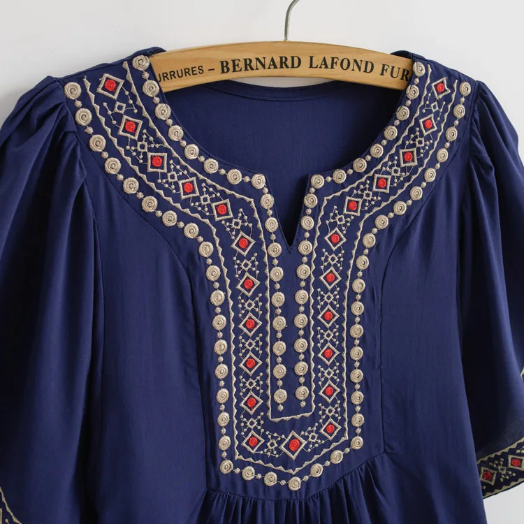 Платье макси с вышивкой для беременных необычное фото летнее платье плюс | Мать и