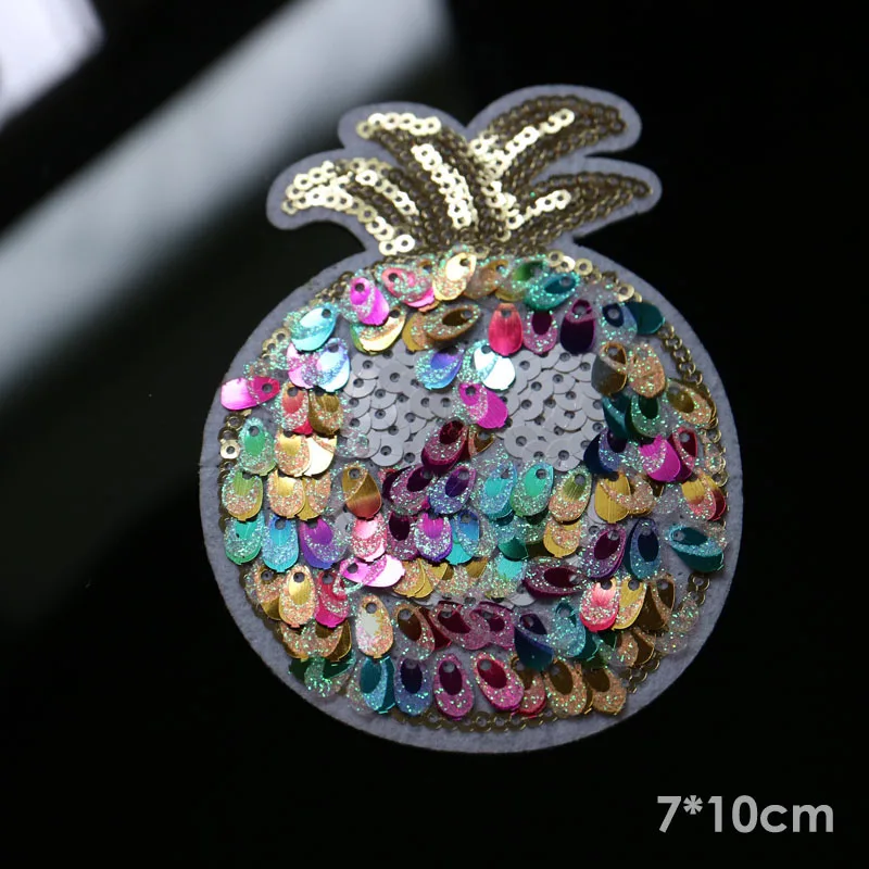 1 шт. Стразы Вышивка Цветочные нашивки для одежды вышитые блестки нашивка Швейные