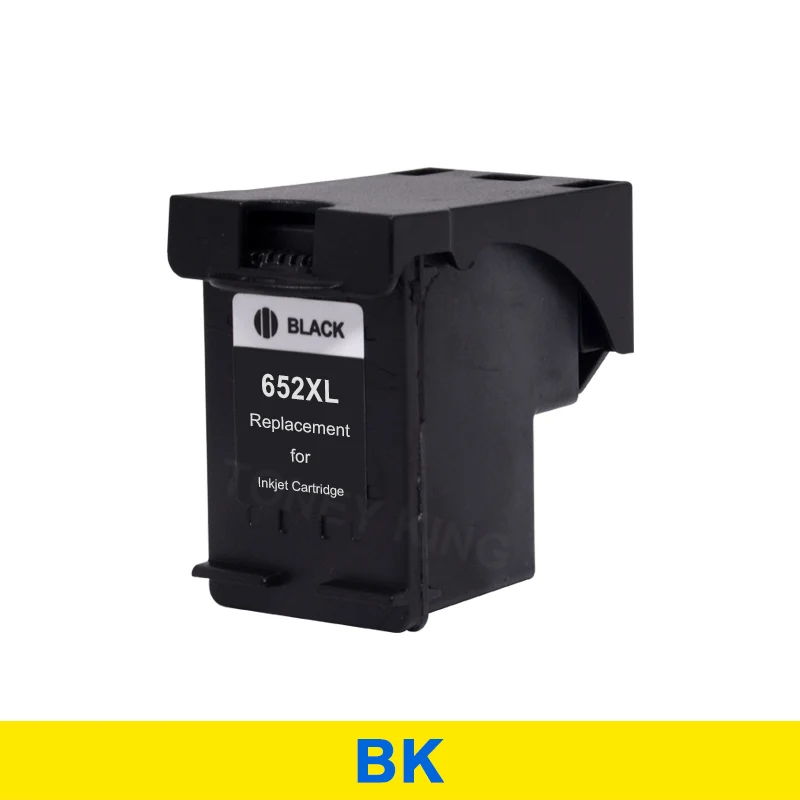 Toney universal(король 652XL сменный картридж для принтера для hp 652 XL для hp 652 с чернилами hp Deskjet 1115 1118 2135 2136 2138 3635 3636 3835 4535 принтер - Цвет: 652 BK