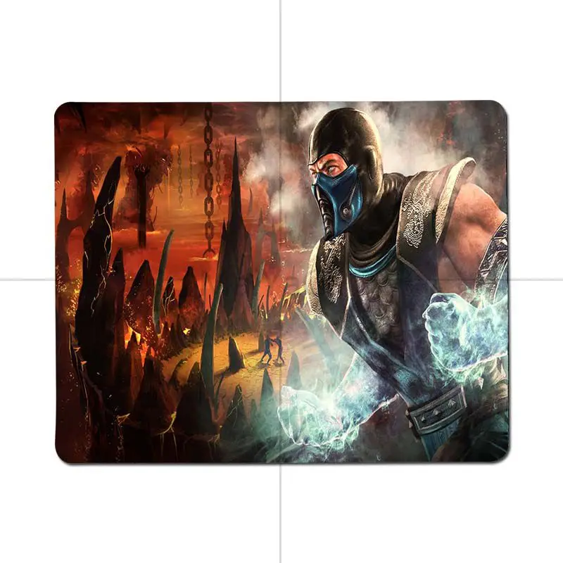 MaiYaCa Подарочный коврик для мальчиков с логотипом mortal kombat уникальный Настольный