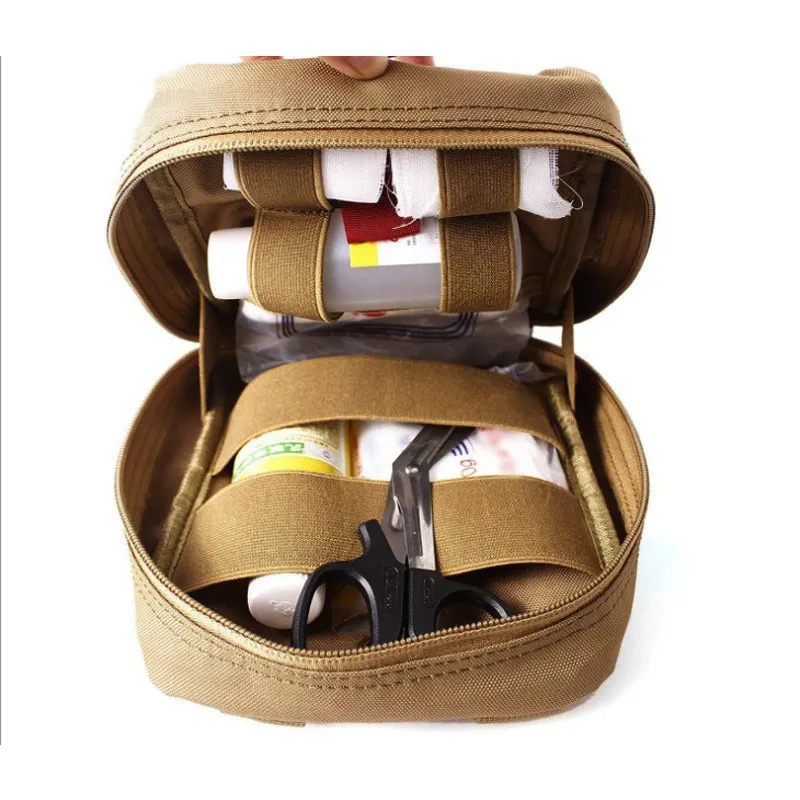 Открытый тактический MOLLE собачий поводок жилет Полицейская собака жилет SPANKER MOLLE Жилет для питомца с MOLLE Сумка для питомца собаки джунгли защитная одежда - Цвет: Accessories bag