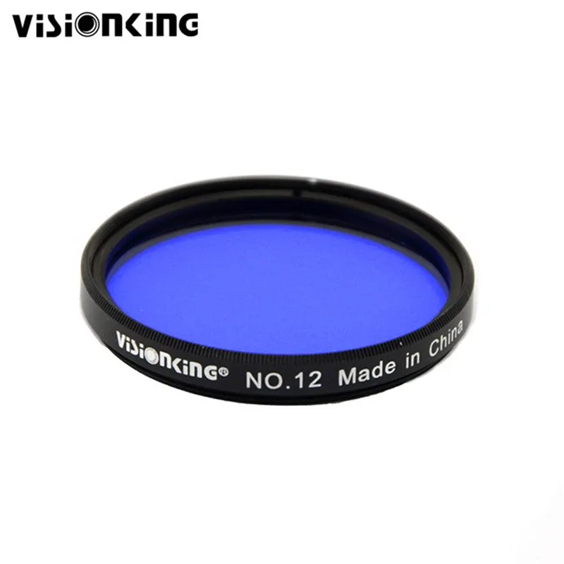 2 inch blue Vsionking окулярный фильтр 1,25 дюйма 2 дюйма 4 цвета луна фильтр астрономический телескопы линзы окуляра планеты Туманность фильтр - Цвет: 2 inch blue