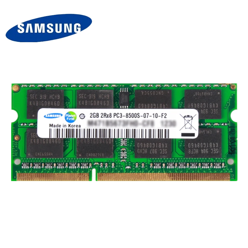 Фото SAMSUNG оперативная память DDR2 DDR2L 2G ноутбук DDR 800 Memoria D ram палка для ноутбука 1 5 V |