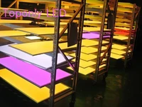 2018 Christmas sale--36w full color led panel 600600 rgb ceiling lighttouch interface remote controllerpower supply 5pcslot