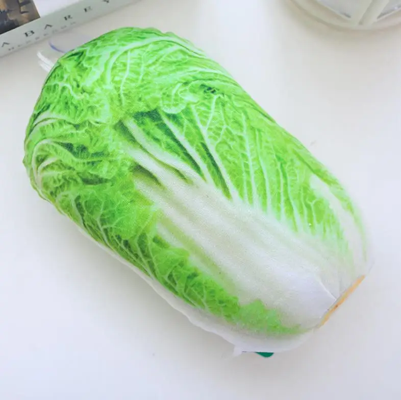 Chinese cabbage 1 шт. 15-20 см 10 стилей креативные овощи подвеска плюшевая игрушка мягкая фруктовая сумка Подвеска для детей девочек взрослый милый подарок - Цвет: Chinese cabbage