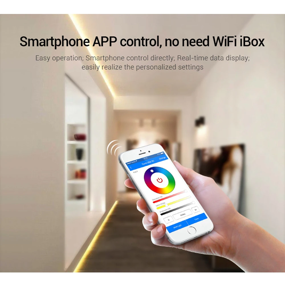 Mi светильник WL5 2 4G 15A 5 в 1 wi fi Alexa Голосовое управление светодиодный контроллер для