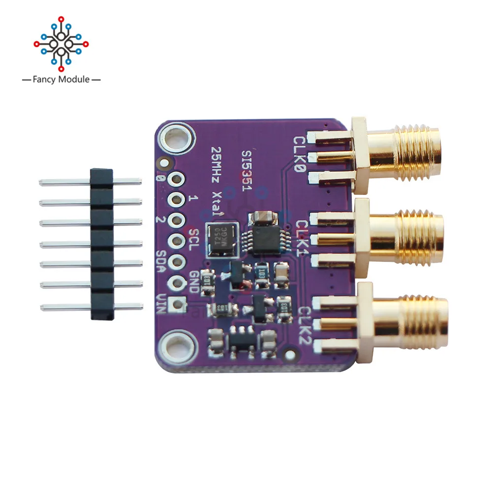 Si5351A I2C 25 МГц генератор сигналов часы Breakout Board 8 кГц 160 для Arduino|signal generator|generator signalsignal