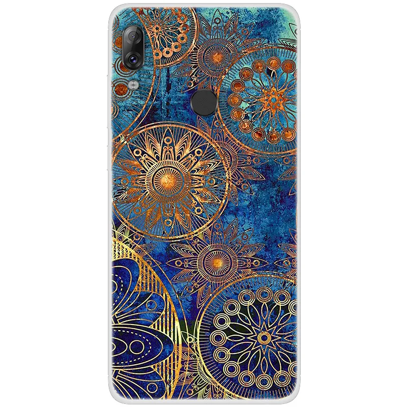 Милый чехол-накладка из ТПУ с рисунком для Lenovo K5 Pro Ультратонкий силиконовый