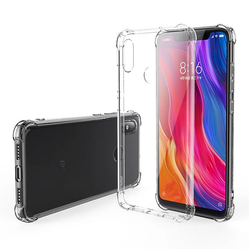 Мягкий ТПУ чехол для телефона Xiaomi Mix2S 8 se Lite 6X/A2 Pocophone F1 9 SE 6 5X/A1 Redmi NOTE 4 4X 6A 5A 5 5PRO 7 4A 3S/3X