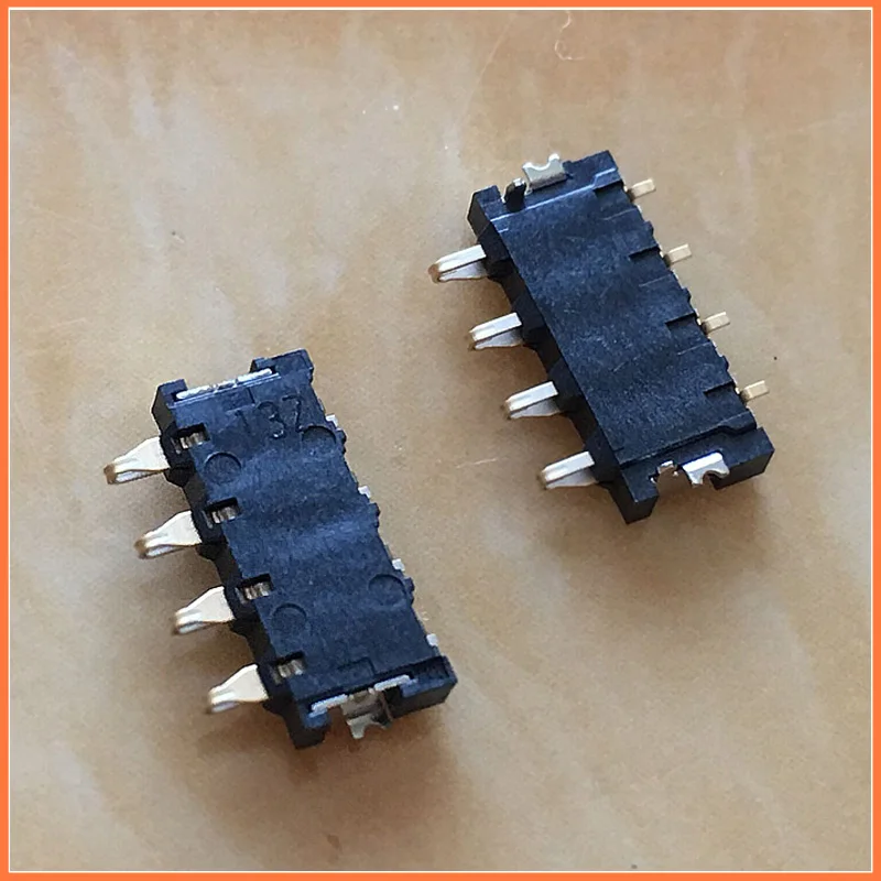 Оригинальный 5 шт. боковой Соединительный тип держателя батареи 4Pin разъем