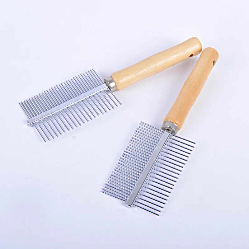 Comb-sim007 гребень для домашних животных с деревянной ручкой | Дом и сад
