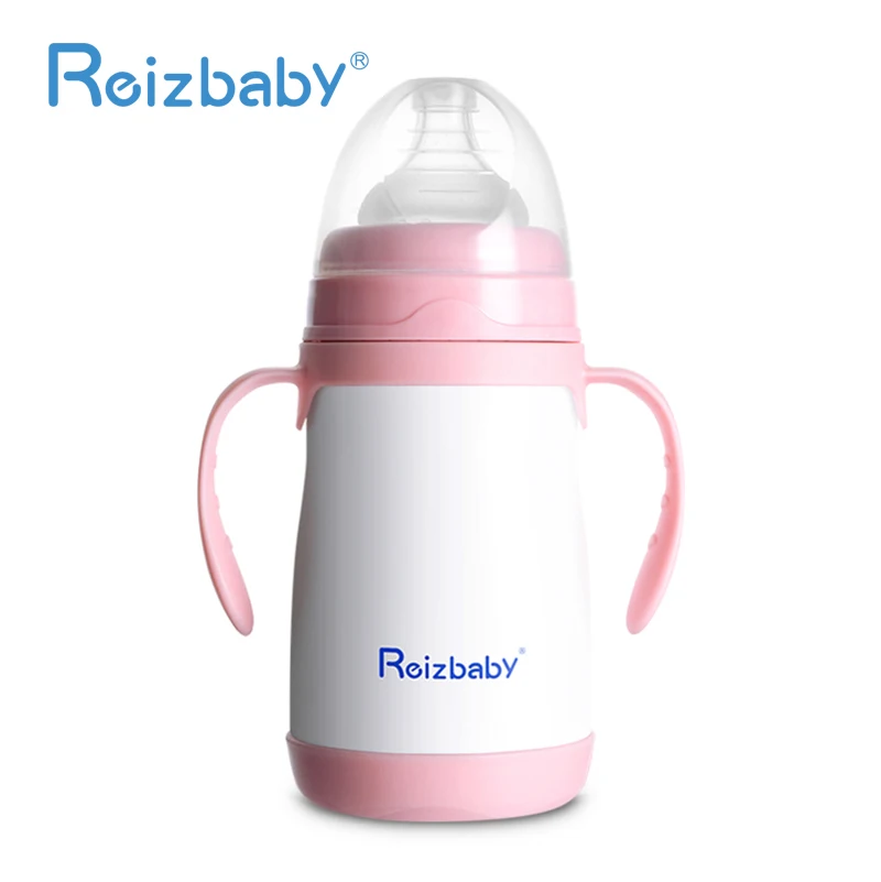 REIZBABY соска для детской бутылки 304 Нержавеющая сталь младенческой Герметичная