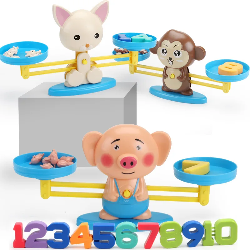 

Обезьяна матч Математика балансировка весы матч Игра номер баланс игра, настольная игра обучающая игрушка для ребенка, чтобы узнать добави...