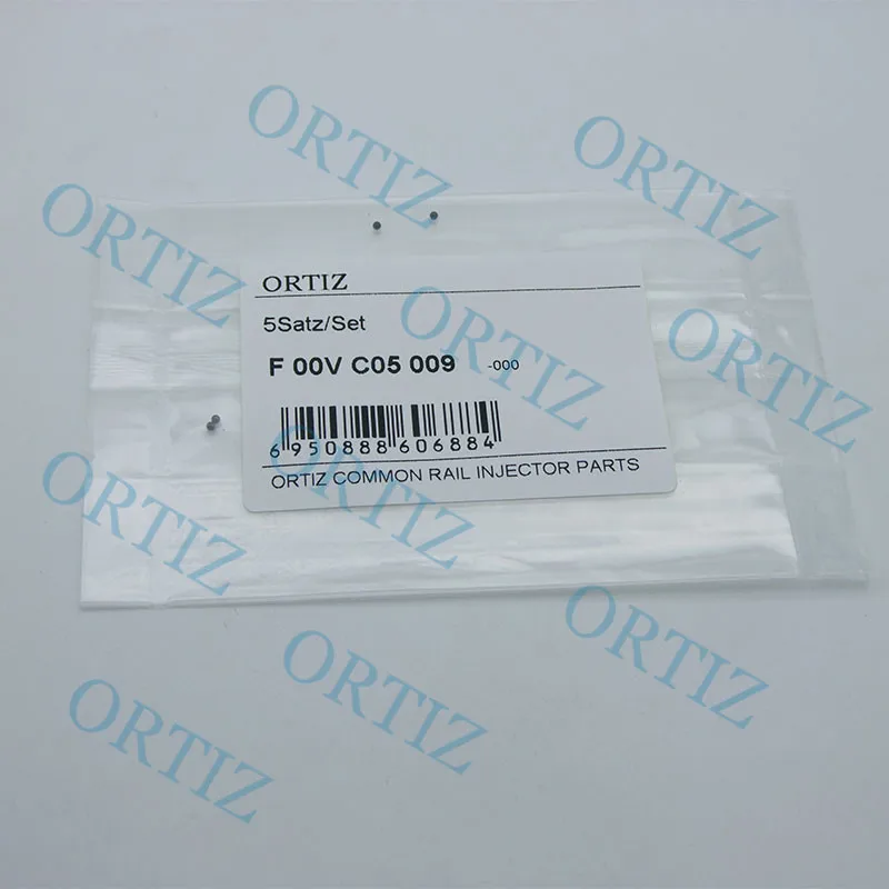 Шаровой клапан для контроля впрыска ORTIZ оригинальный шаровой 0445110 # F 00V C05 009 (5 шт. в