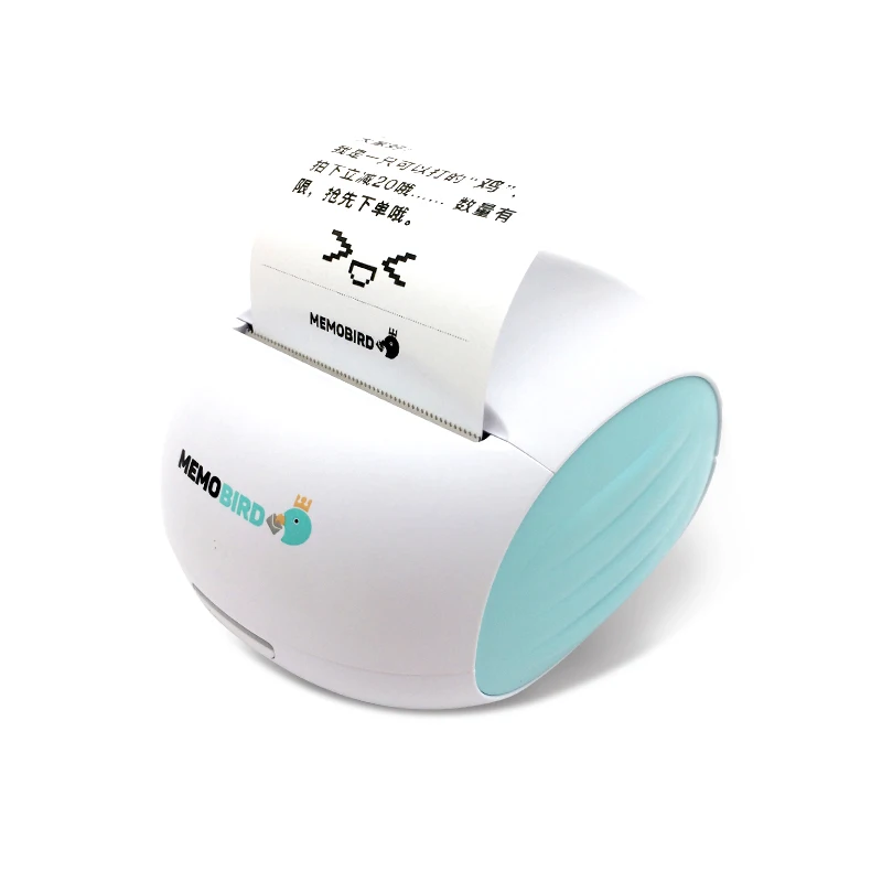 MEMOBIRD G2 Wifi синий портативный принтер для печати штрих кодов Wi Fi фотопринтер